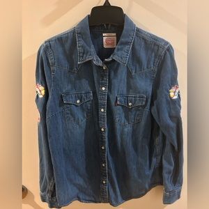Women Jeans Shirt Levis